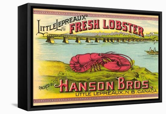 Canadian Fresh Lobster-null-Framed Stretched Canvas