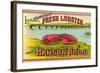 Canadian Fresh Lobster-null-Framed Art Print