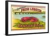 Canadian Fresh Lobster-null-Framed Art Print