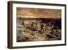 Canadian Gunners in the Mud, Passchendaele, 1917-Alfred Bastien-Framed Giclee Print
