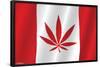 Canadian Hemp Flag-null-Framed Standard Poster