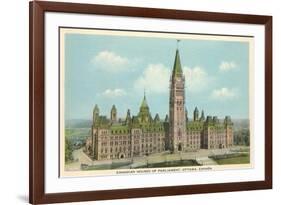 Canadian Houses of Parliament, Ottawa-null-Framed Premium Giclee Print