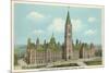 Canadian Houses of Parliament, Ottawa-null-Mounted Premium Giclee Print
