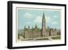 Canadian Houses of Parliament, Ottawa-null-Framed Art Print