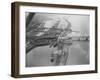 Canadian Icebreakers D'iberville and Montcalm at St.Lambert Lock-null-Framed Photographic Print