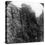 Canadian Infantry in the Trenches, World War I, 1914-1918-null-Stretched Canvas