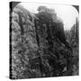 Canadian Infantry in the Trenches, World War I, 1914-1918-null-Stretched Canvas