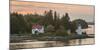 Canadian Lighthouse at Beginning of Wrangell Narrows-Michael Qualls-Mounted Photographic Print