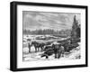 Canadian Loggers, 19th Century-Taylor-Framed Giclee Print