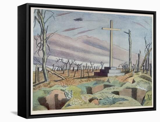 Canadian Monument, British Artists at the Front, Continuation of the Western Front, Nash, 1918-Paul Nash-Framed Stretched Canvas