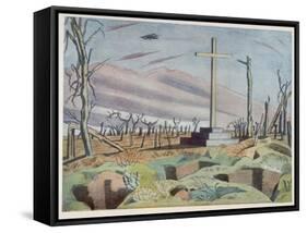 Canadian Monument, British Artists at the Front, Continuation of the Western Front, Nash, 1918-Paul Nash-Framed Stretched Canvas