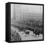 Canadian Mounted Troops, Procession for Queen Victoria's Diamond Jubilee, London, 1897-James M Davis-Framed Stretched Canvas