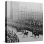 Canadian Mounted Troops, Procession for Queen Victoria's Diamond Jubilee, London, 1897-James M Davis-Stretched Canvas