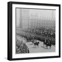 Canadian Mounted Troops, Procession for Queen Victoria's Diamond Jubilee, London, 1897-James M Davis-Framed Photographic Print