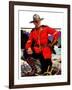 "Canadian Mountie,"March 25, 1933-Edgar Franklin Wittmack-Framed Giclee Print