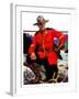 "Canadian Mountie,"March 25, 1933-Edgar Franklin Wittmack-Framed Giclee Print