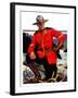 "Canadian Mountie,"March 25, 1933-Edgar Franklin Wittmack-Framed Giclee Print