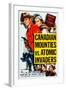 Canadian Mounties Vs. Atomic Invaders, Top, from Left: William Henry, Susan Morrow, 1953-null-Framed Art Print