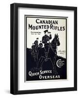 Canadian Mounties-null-Framed Premium Giclee Print