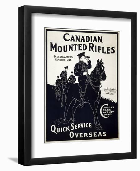 Canadian Mounties-null-Framed Premium Giclee Print