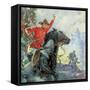 Canadian Mounties-McConnell-Framed Stretched Canvas