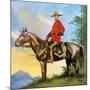 Canadian Mounty-Ron Embleton-Mounted Giclee Print