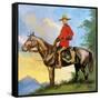 Canadian Mounty-Ron Embleton-Framed Stretched Canvas