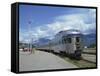 Canadian National Railways, Jasper, Alberta, Canada, North America-Harding Robert-Framed Stretched Canvas