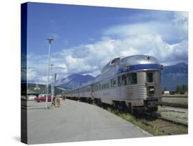 Canadian National Railways, Jasper, Alberta, Canada, North America-Harding Robert-Stretched Canvas