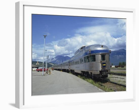 Canadian National Railways, Jasper, Alberta, Canada, North America-Harding Robert-Framed Photographic Print