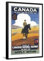 Canadian National Railways Poster-null-Framed Photographic Print