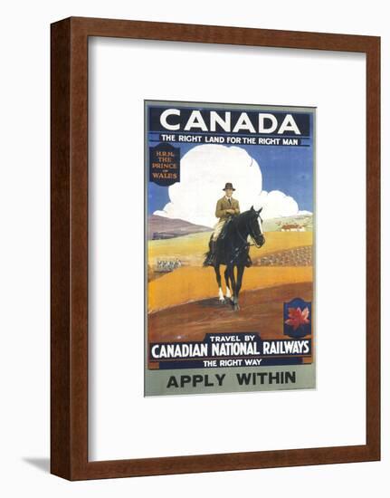 Canadian National Railways Poster-null-Framed Photographic Print