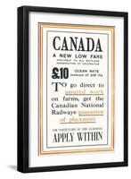 Canadian National Railways Poster-null-Framed Photographic Print