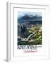 Canadian Pacific, Banff in the Canadian Rockies-null-Framed Premium Giclee Print