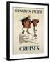 Canadian Pacific Cruises-null-Framed Giclee Print