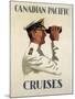 Canadian Pacific Cruises-null-Mounted Giclee Print