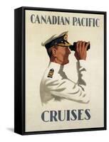 Canadian Pacific Cruises-null-Framed Stretched Canvas