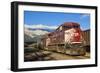 Canadian Pacific Freight Train Locomotive at Banff Station-Neale Clark-Framed Photographic Print