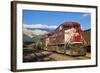 Canadian Pacific Freight Train Locomotive at Banff Station-Neale Clark-Framed Photographic Print