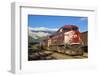 Canadian Pacific Freight Train Locomotive at Banff Station-Neale Clark-Framed Photographic Print