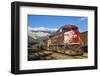 Canadian Pacific Freight Train Locomotive at Banff Station-Neale Clark-Framed Premium Photographic Print