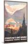 Canadian Pacific, Lake Louise-null-Mounted Art Print