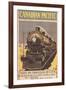 Canadian Pacific Poster-null-Framed Art Print