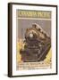 Canadian Pacific Poster-null-Framed Art Print