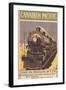 Canadian Pacific Poster-null-Framed Art Print