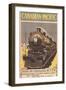 Canadian Pacific Poster-null-Framed Art Print