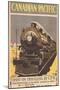 Canadian Pacific Poster-null-Mounted Art Print