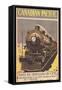 Canadian Pacific Poster-null-Framed Stretched Canvas