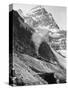 Canadian Pacific Railroad Beneath Mount Stephen-null-Stretched Canvas