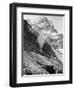 Canadian Pacific Railroad Beneath Mount Stephen-null-Framed Photographic Print